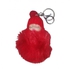 Cute Small Sleeping Baby Doll Fur Fluffy Ball Keychain Bag
