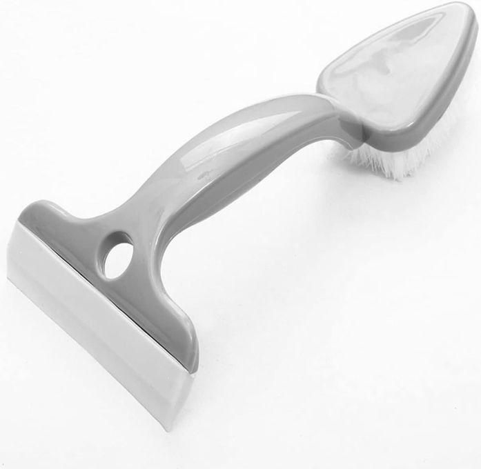 Cleaning Brush For Kitchen Bathroom Glass Tile Scraper Multifunctional Triangle Head Brush For Narrow Places And Hard Corners