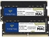 تايم تيك مجموعة 16GB (2x8GB) متوافقة مع ابل اي ماك 2017 (27 انش مع ريتينا 5K، 21.5 انش مع ريتينا 4K / غير ريتينا 4K) DDR4 2400MHz PC4-19200 SODIMM MAC RAM ترقية لاجهزة اي ماك 18.1 / اي ماك 18.2 / اي