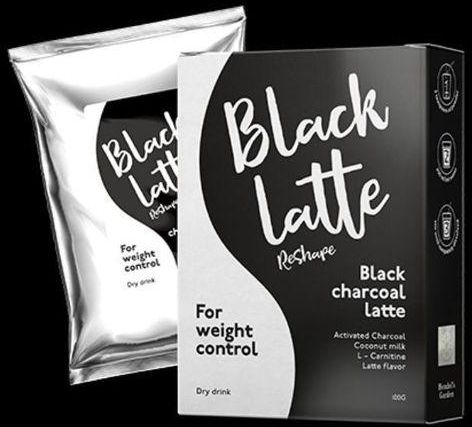 Black latte slimming coffee