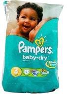Pampers Baby Dry Size 3 Midi 4-9 kg 9 Pieces
