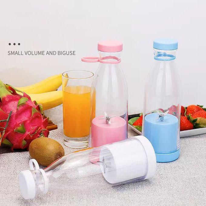 Portable Hand Blender Juicer Cup Mixer USB Rechargeable 380ml