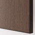 METOD / MAXIMERA High cabinet with cleaning interior, black/Sinarp brown, 40x60x200 cm - IKEA
