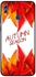 Skin Case Cover -for Huawei Honor 8X Autumn Season فصل الخريف