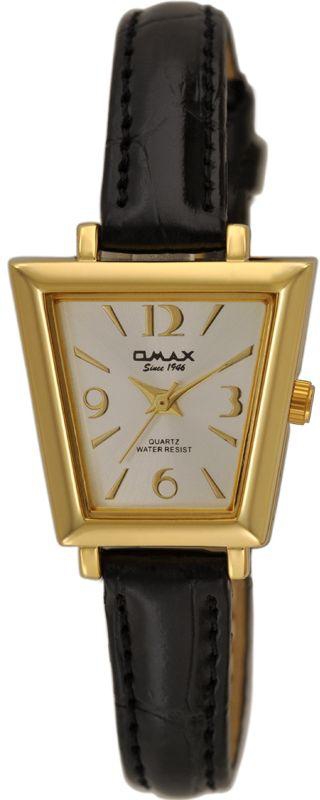 Omax Watch for Women , Analog , Leather Band , Black , OMKC6132GB08