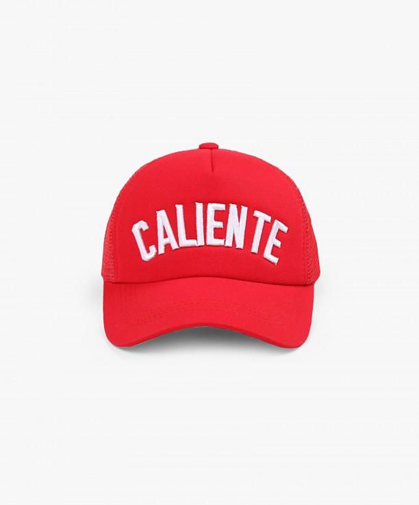 Red Classic Caliente Snapback Cap
