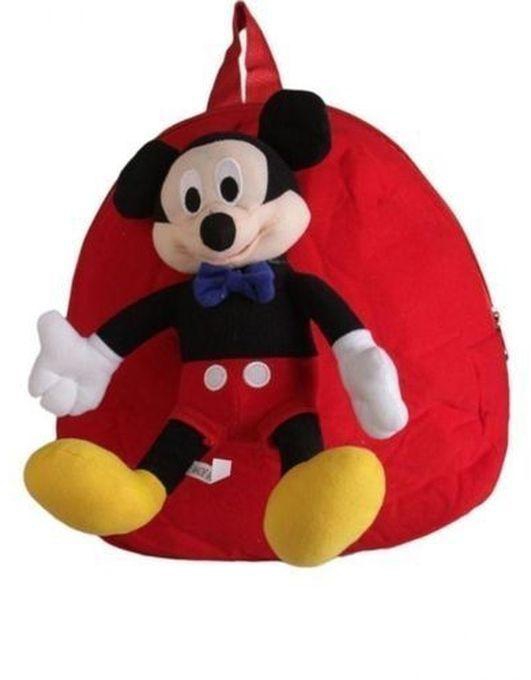 Mickey Mouse Kid's Children's Mickey Mouse Teddy Cartoon Character School Bag Back Pack - Big