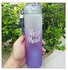 Acrylic Water Bottle & Cover - 500 ML - Purple