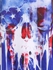 Plus Size & Curve Skull American Flag Print Patriotic Tank Top - 5xl