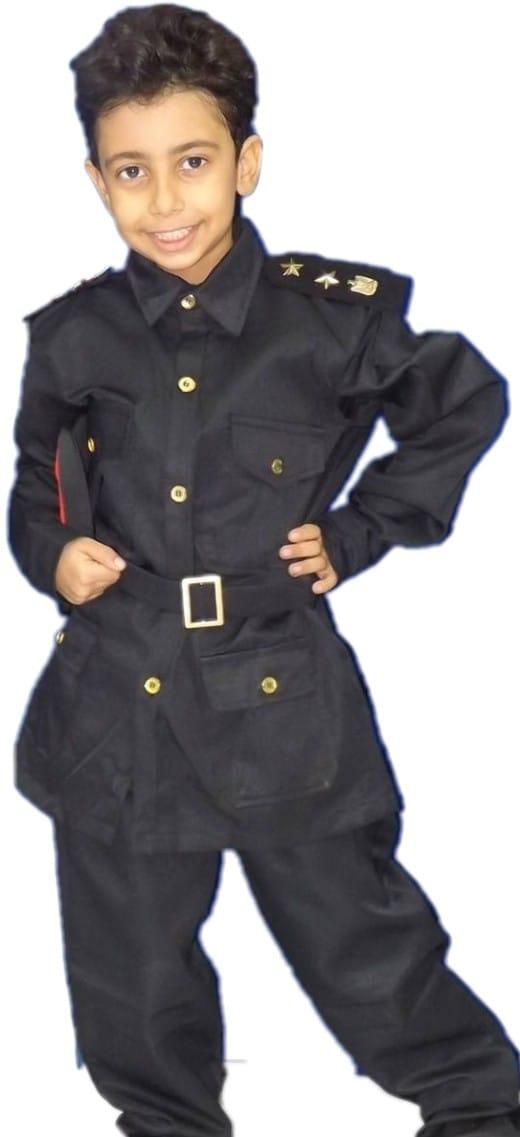 black policeman Costume