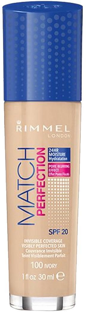 Rimmel London - New Match Perfection Foundation -  Ivory, 30 ml
