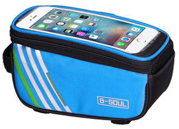 Fashion New Cycling Bike Bicycle Frame Iphone Holder Pannier Mobile Phone Case Bag Pouch