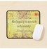 Shakespeare Integrity Honesty Quote Mouse Pad Multicolour