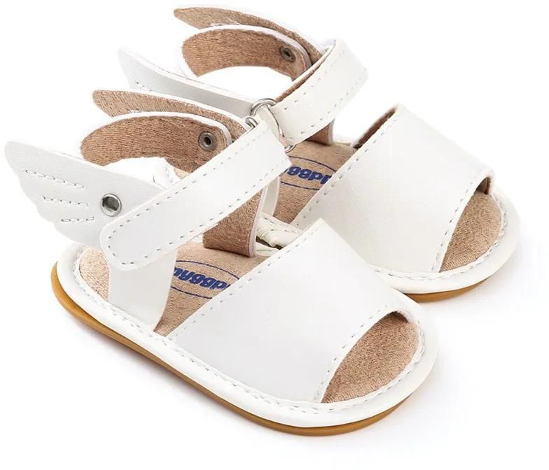 Baby Girl Sandals PU Newborn Baby Shoes Wings Angel Baby Girl Sandals Fashion Cute Baby Girl Shoes Prewalker