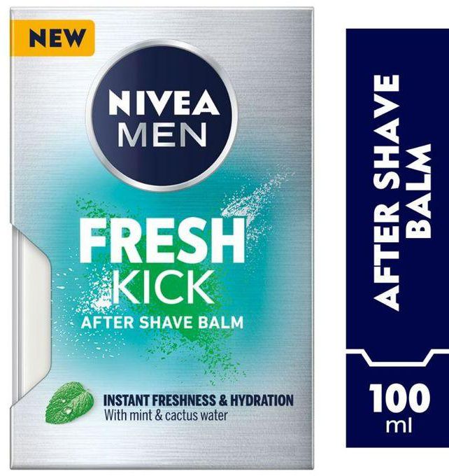 NIVEA MEN MEN After Shave Fluid, Fresh & Cool Mint Extract, 100ml