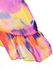 Tie Side Ruffle Tie Dye Beach Skirt - One Size