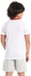Diadora Diadora Boys Printed Cotton T-Shirt - White