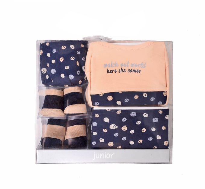 Junior High Quality Cotton Blend And Comfy Gift Box P/5