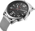 Curren 8236 Stainless Steel Strap Quartz Men Casual Analog Display Watch With Date - Black, Silver
