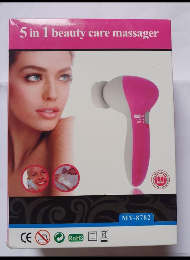 5 in 1 beauty 5-in-1 Face Cleaning Brush Remove Brush Skin Care Massager.