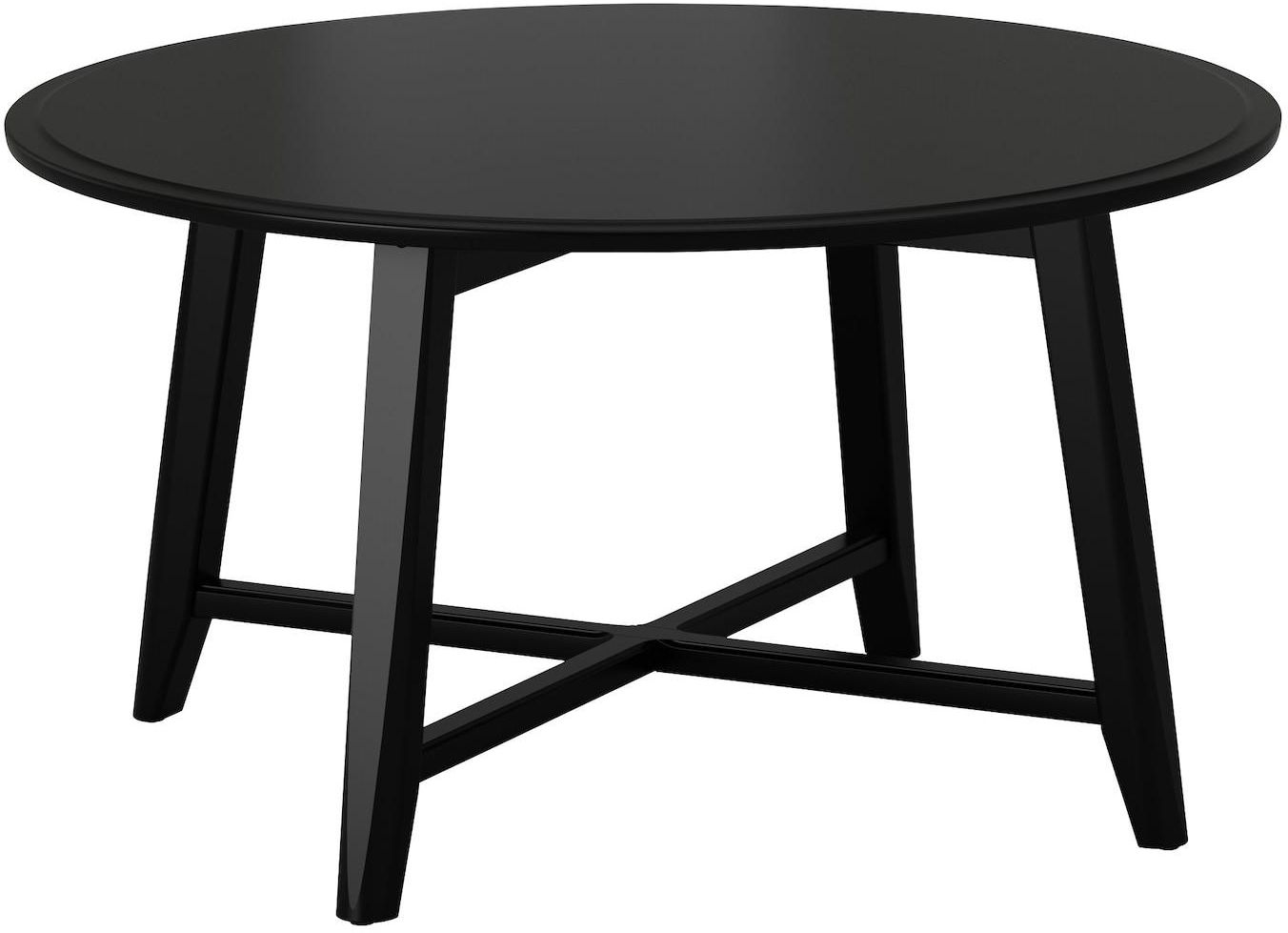 KRAGSTA Coffee table - black 90 cm