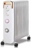 Get Oil heater With Fan And Timer, 2600 Watt, 11 Fins - White Gold with best offers | Raneen.com