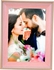 Photo Frame, Size 6 X 8 Inches, A5 - Desk And Wall Stand (Pink)