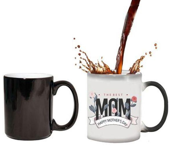 Happy Mother's Day Graphic Magic Mug - White