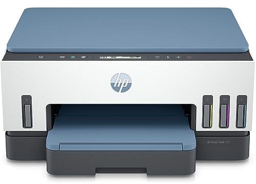 Hp Smart Tank 725 All-In-One Printer Wireless,18000 Black Or 8000 Colour Pages (Hp Original Ink Included) Print, Scan, Copy, Auto Duplex Printing, White/Blue [28B51A]