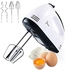 Dubai Gallery 7 Speed Stainless Steel Whisk Automatic Electric Egg Beater With Eu Plug 0 L Mh1074 White