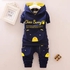 Boys Girls  Sport Suit Children  Clothing Set  Casual Kids Clothes include coat and pant