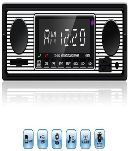 بلوتوث سيارة مشغل MP3 يدوي بلوتوث راديو السيارة MP3 مع يو إس بي و SD