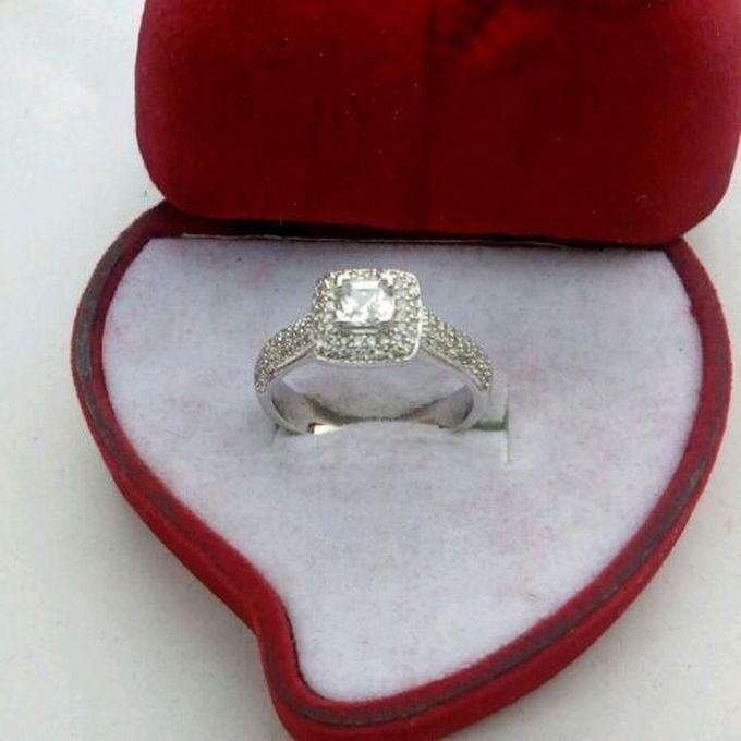 Digital Silver Engagement Ring