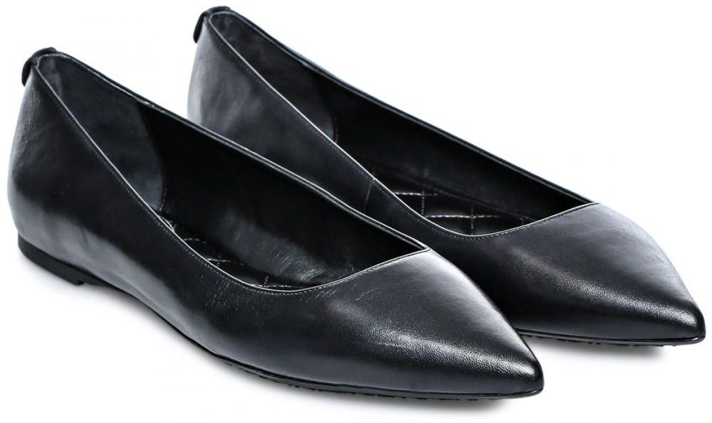 Michael Kors 40T6ARFP1L Arianna Flat Shoes for Women - 6 US/36 EU, Black
