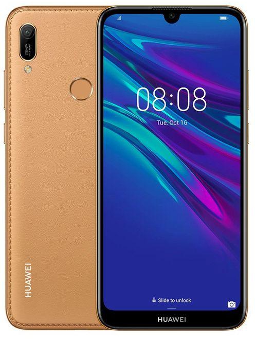 Huawei Y6 Prime (2019) موبايل ثنائي الشريحة - 6.09 بوصة - 32 جيجا بايت - 4G - بني