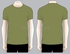 High Quality Plain Round Neck T-shirt - Army Green