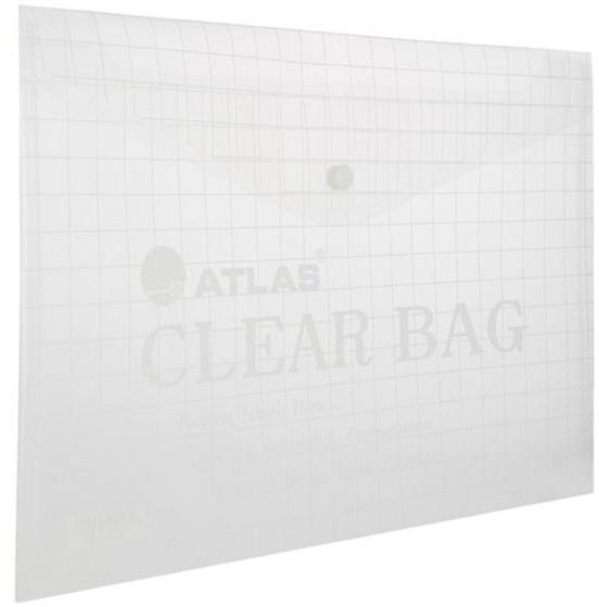 Atlas Folder Bag A4 Size Clear