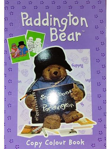 Paddington Bear Copy Colour Book
