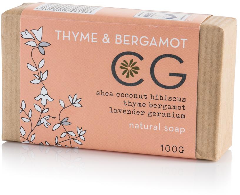 Cinnabar Green Thyme and Bergamot Bath soap - 100g