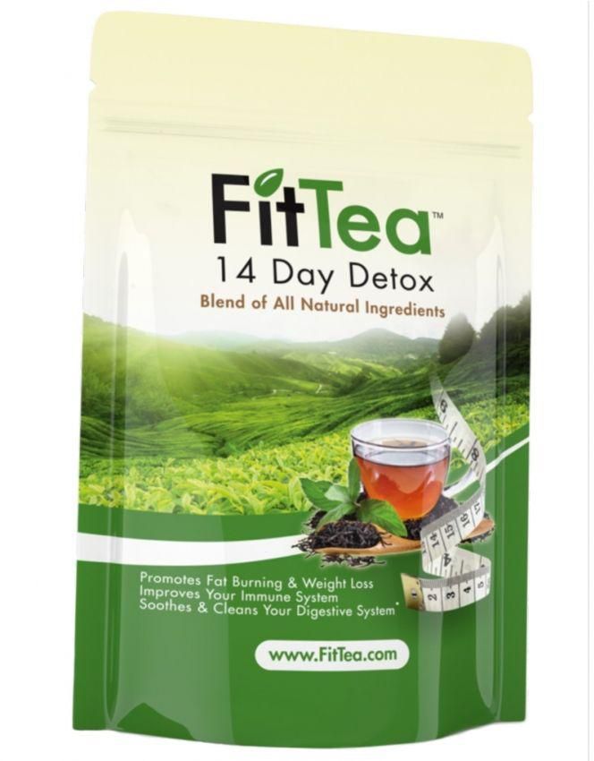 Fit Tea Fat Burner And Detox - 14 Days Supply
