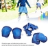 G-50 Kids Protective Gear Set 6PCS For Skating Cycling Scooter, Blue