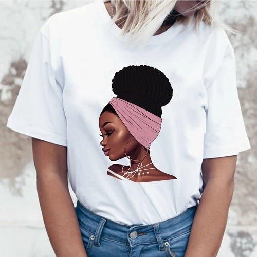 Ladies Round Neck T-Shirt - White price from konga in Nigeria - Yaoota!
