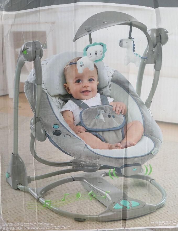 Ingenuity Convert Me Portable Baby Swing-2-Seat.