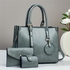 56 fashion Classic Ladies Trendy Design 3 in 1 Handbag PU Leather Material