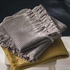 VALLASÅN Hand towel, light grey/brown, 40x70 cm - IKEA