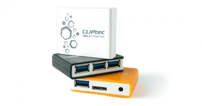 Switch2com Cliptec USB 3.0 4 Port Hub (RZH323)