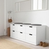 NORDLI Chest of 6 drawers, white, 120x54 cm - IKEA