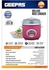 Geepas 1.8L Rice Cooker/Steamer with Non-Stick Cooking Pot | 700W | Automatic Cooking, Steam Vent Lid & Simple One Touch Operation |Make Rice, Steam Healthy Food & Vegetables | 2 Year Warranty