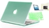 Macbook Pro 13 Inches Non Retina 3 In 1 Combo Of Case, Arabic Uk Keyboard & Ozone Screen Guard -  Green