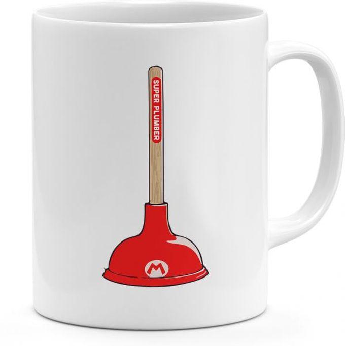 Mario Plumber 11oz Coffee Mug Super Mario 11oz Ceramic Novelty Mug